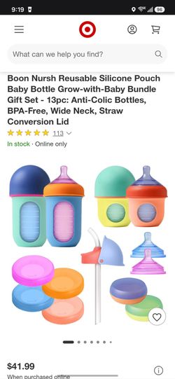 Baby bottles set