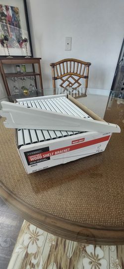 32 PC Heavy-duty Wood Shelf Brackket