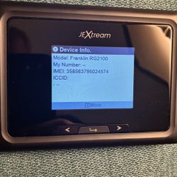 Franklin Jextream RG2100 5g Mobile Router