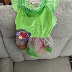 Tinker bell Fairy Girls Costume