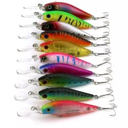 Brand New Fishing Lures Crankbaits 10pack Lot 