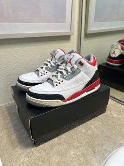 Jordan 3 Fire Red 2013 Size 10