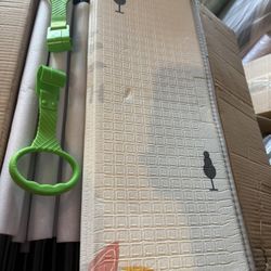 ZEEBABA Baby Playpen with Mat, 47x47in