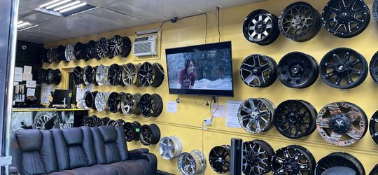 COMPACT CAR WHEELS AND TIRES $40 DOWN