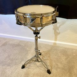 Remo Mastertouch 13” piccolo snare drum 2.5” deep good condition heavy duty snare stand $135 cash In Upland 91784