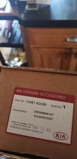 2011 KIA Sorento Brand New Crossbar Kit