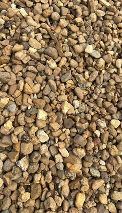 "Chattahoochee" Small Brown River Rock - Yard