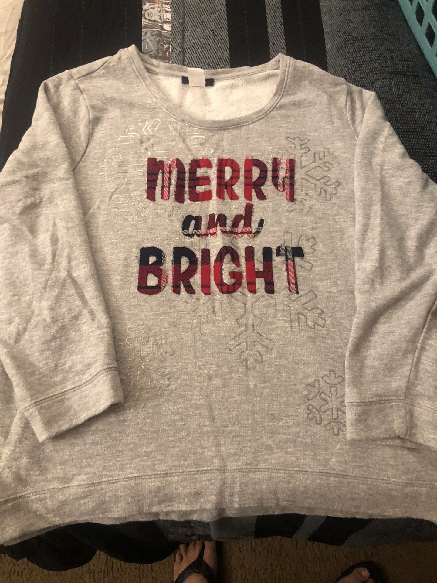 Merry And Bright Christmas Sweater