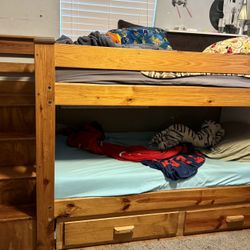 Solid Wood Bunk Bed