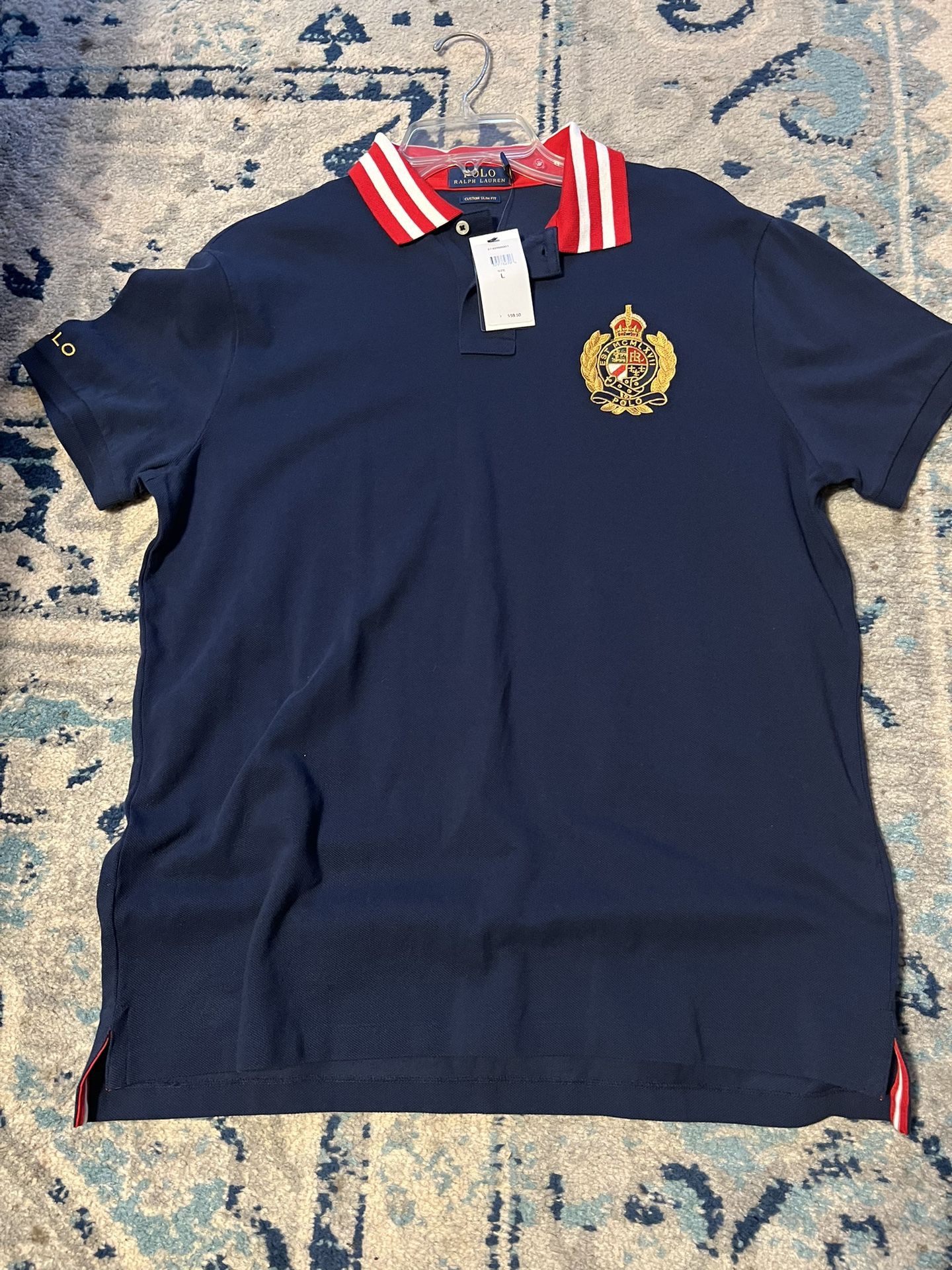 Brand new with tags men’s Ralph Lauren Polo shirt size slim fit large