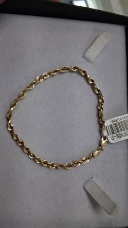 Rope Gold Bracelet