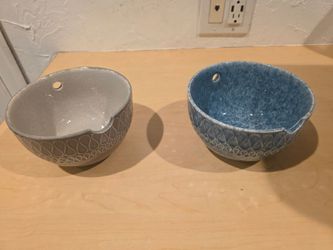 Set of 2 Ceramic Ramen/Soup Bowls