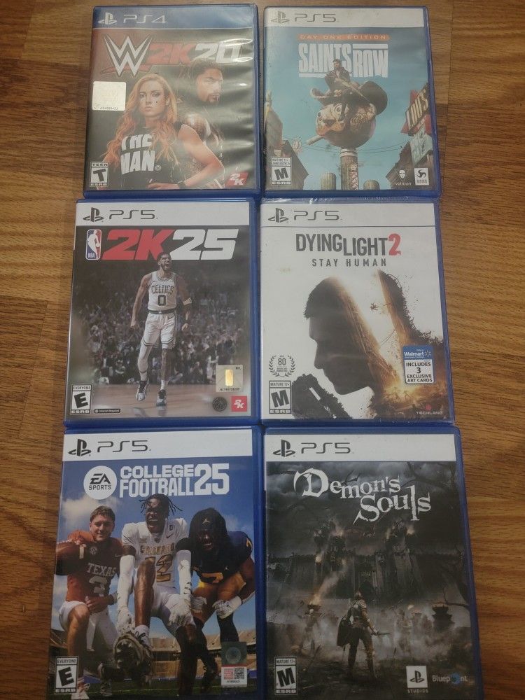 Ps5/4 Used And New Games