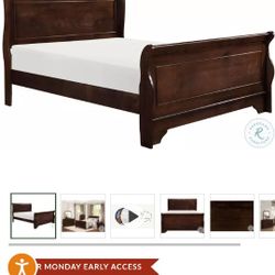 Sleigh Bed