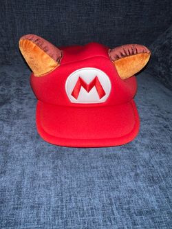 Super Mario Red Cap with Cat Ears