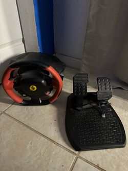 Ferrari 458 Spider Racing Wheel & Pedal Set