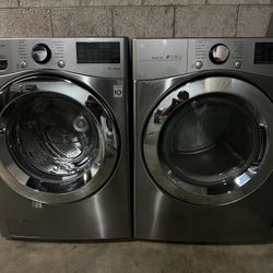 VERY NICE LG  WASHER AND  ELECTRIC DRYER SET EXCELLENT CONDITIONS 