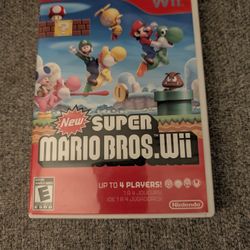 New Super Mario Bros Wii/ No Manual 