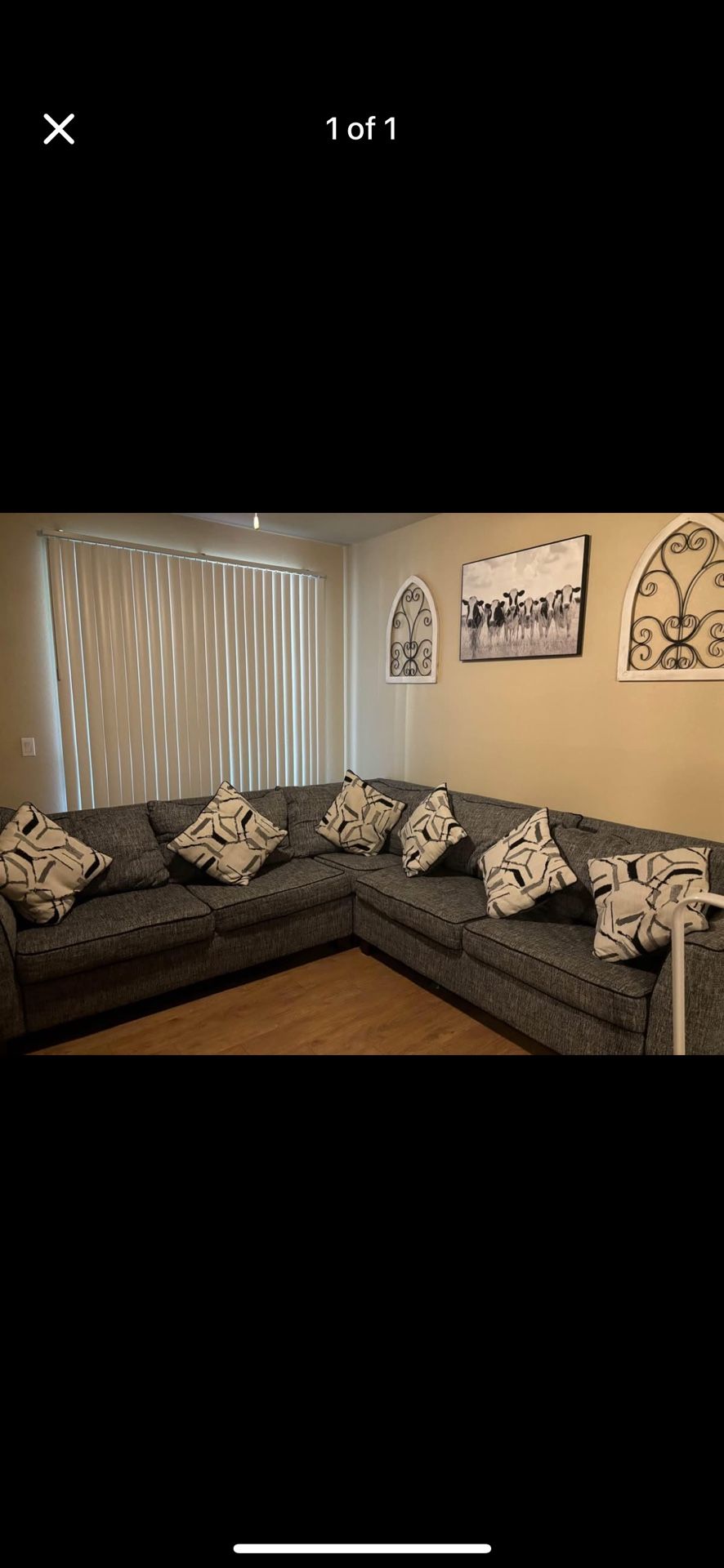 Sectional 110 X 110
