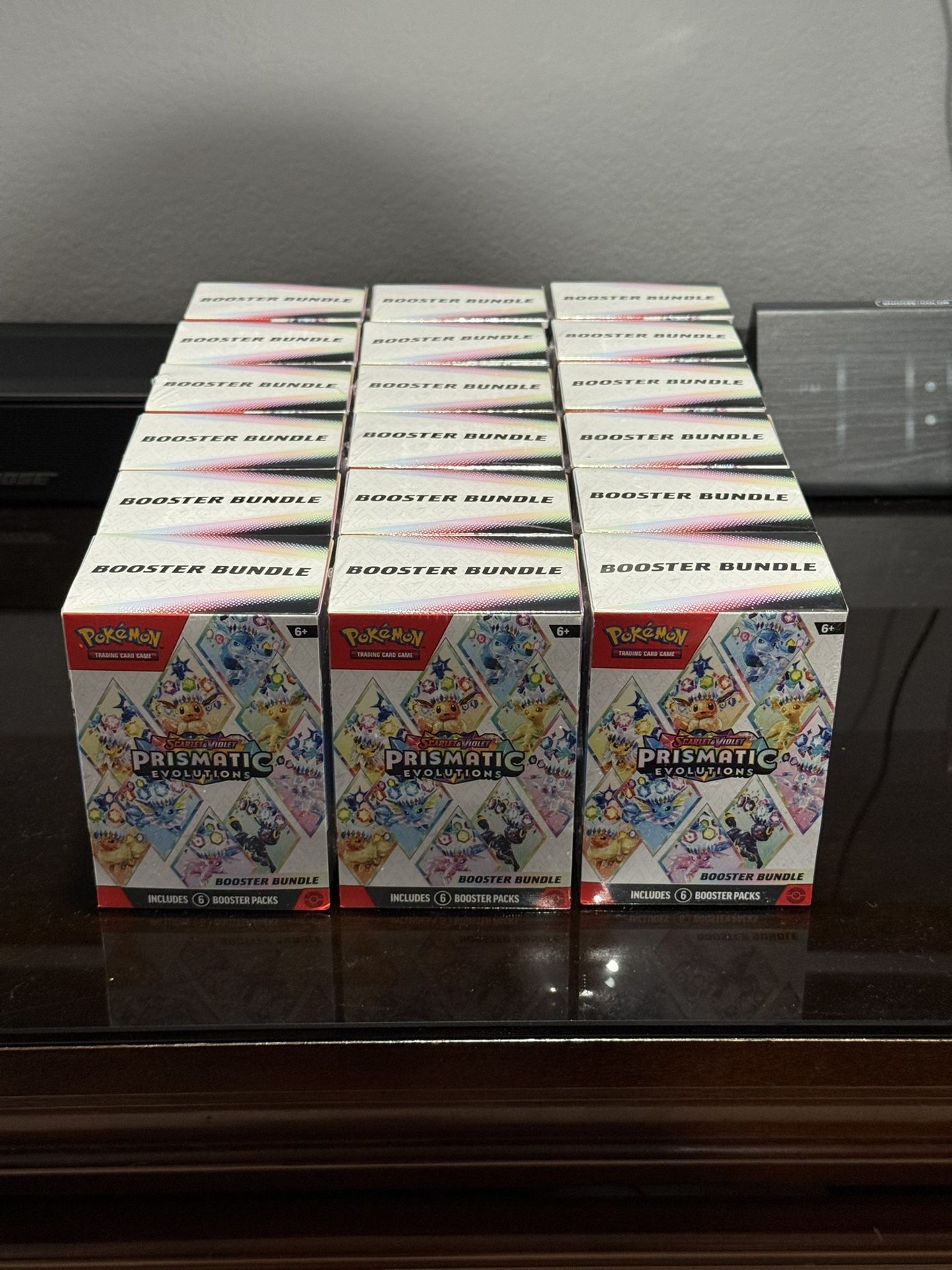 Prismatic Evolutions Booster Bundle x18