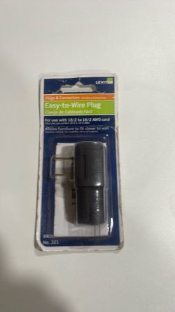 Leviton Easy-to-Wire Plug No. 321