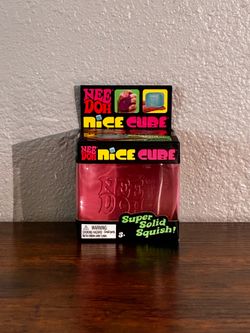 Authentic Pink Needoh Nice Cube