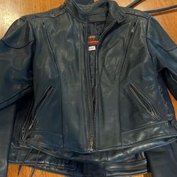 Matching Leather Biker Jackets