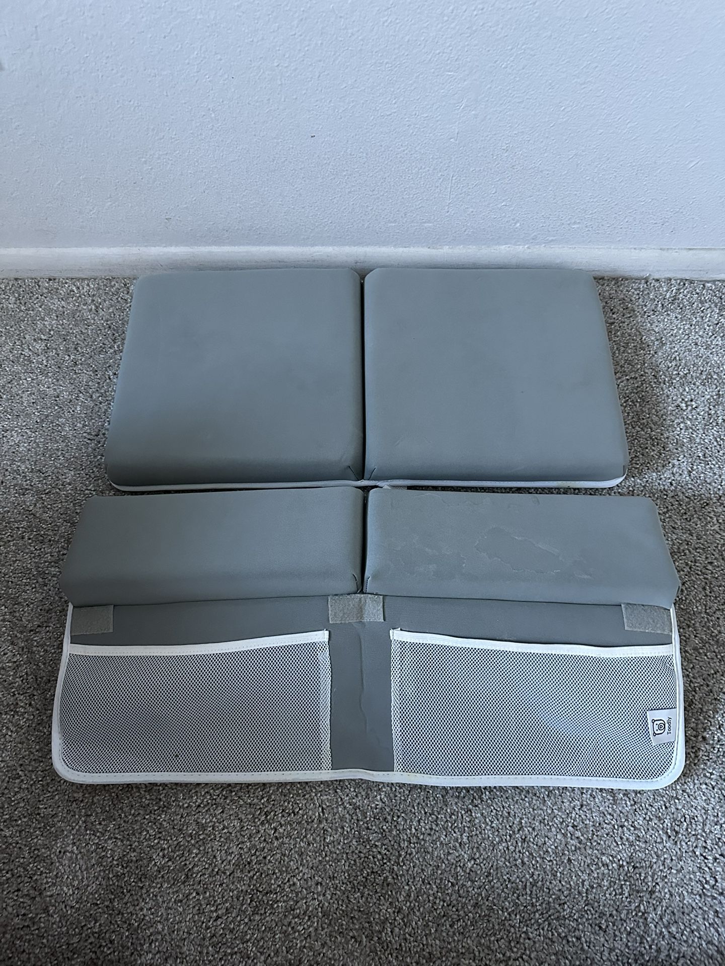 Bathtub Kneeling Pad And Side Cover With Storage