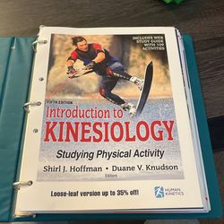 Introduction To Kinesiology Book