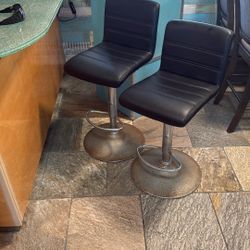 Leather Bar Stools