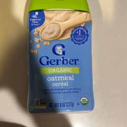 Gerber Oatmeal Baby Cereal 