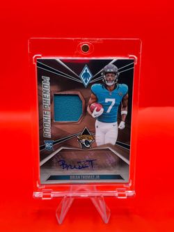 2024 Brian Thomas Jr. Phoenix rookie phenoms Jersey auto rookie card/99🔥