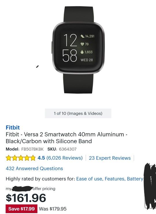 Firbit Versa 2
