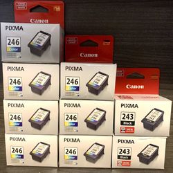 Canon Ink Cartridges Black And Color