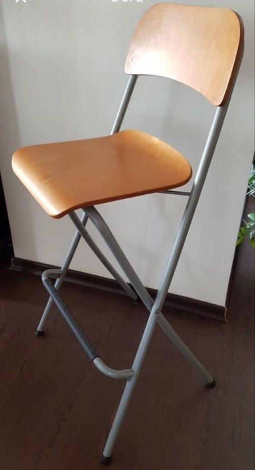 Ikea Franklin bar stool with backrest (Qty 2)