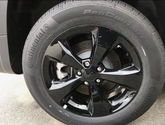 Srt Wheels Grand Cherokee Overland Jeep Wrangler Rims Limited Compass Sahara Rubicon