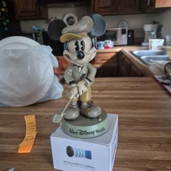 Bobble Mickey Mouse  Golfer 