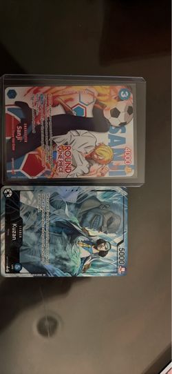 One Piece TCG Sanji & Kuzan Cards