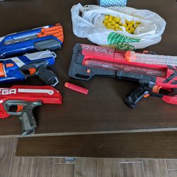Nerf Guns With Bullets