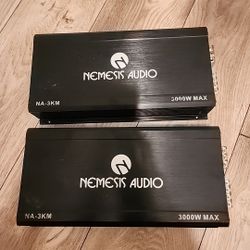 Nemesis Audio NA-3KM 3000 W Max Power 1-CH / Monoblock Car Stereo Amplifier