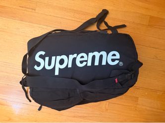 supreme draw string mesh bag