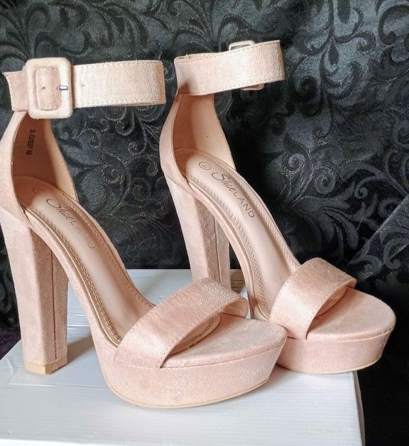 Suede Pump Heels