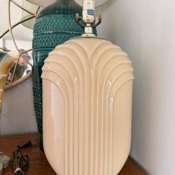 Vintage Art Deco Lamps Hollywood Regency