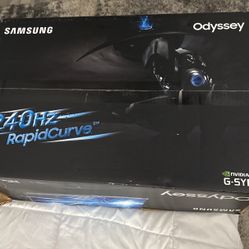 240 Hz 27 Inch Rapid Curve Samsung Odyssey Monitor