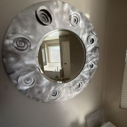 Contemporary Decorated Mirror
