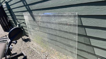 8’ x 4’ plexiglass
