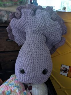 Handmade Purple Mushroom