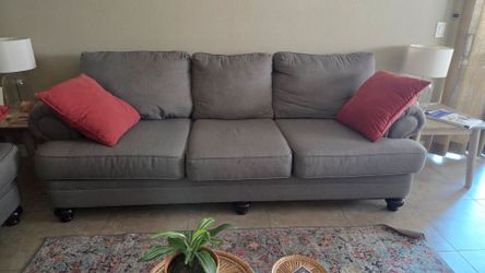 Gray Couches & Rug