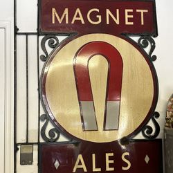 Vintage Porcelain Sign 