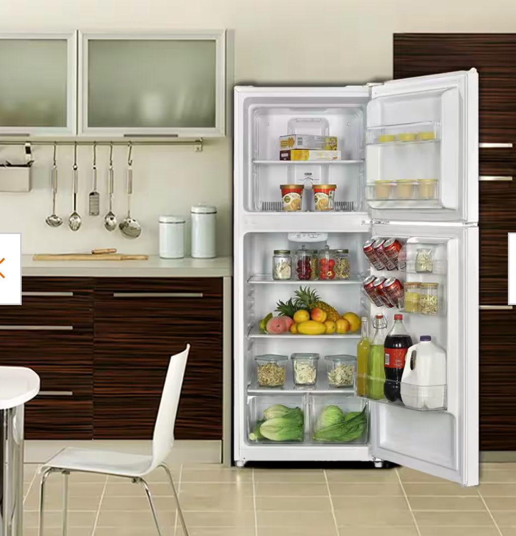 MAGIC CHEF 10.1 CU. FT. TOP FREEZER REFRIGERATOR NEW IN BOX FACTORY SEALED